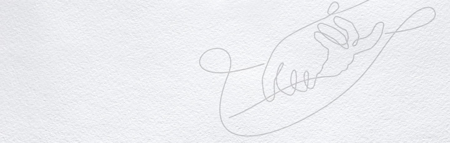 Drawn image of a person giving a helping hand