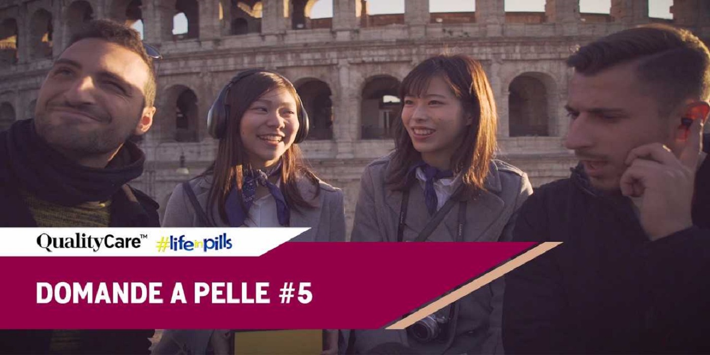 I life in pills chiedono ai passanti quesiti sulla psoriasi per Qualitycare
