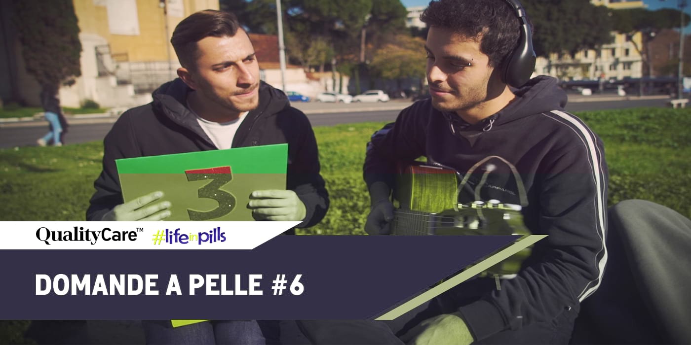 I life in pills chiedono ai passanti quesiti sulla psoriasi per Qualitycare