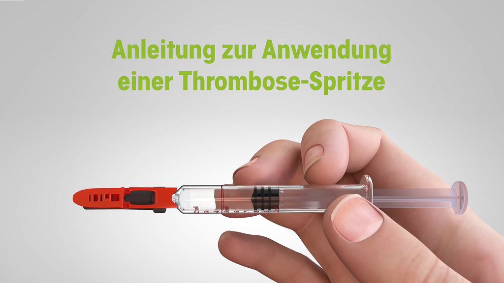 Wie Setzt Man Sich Eine Thrombose Spritze