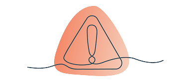 Warning symbol emphasizing importance of ongoing care for GPP